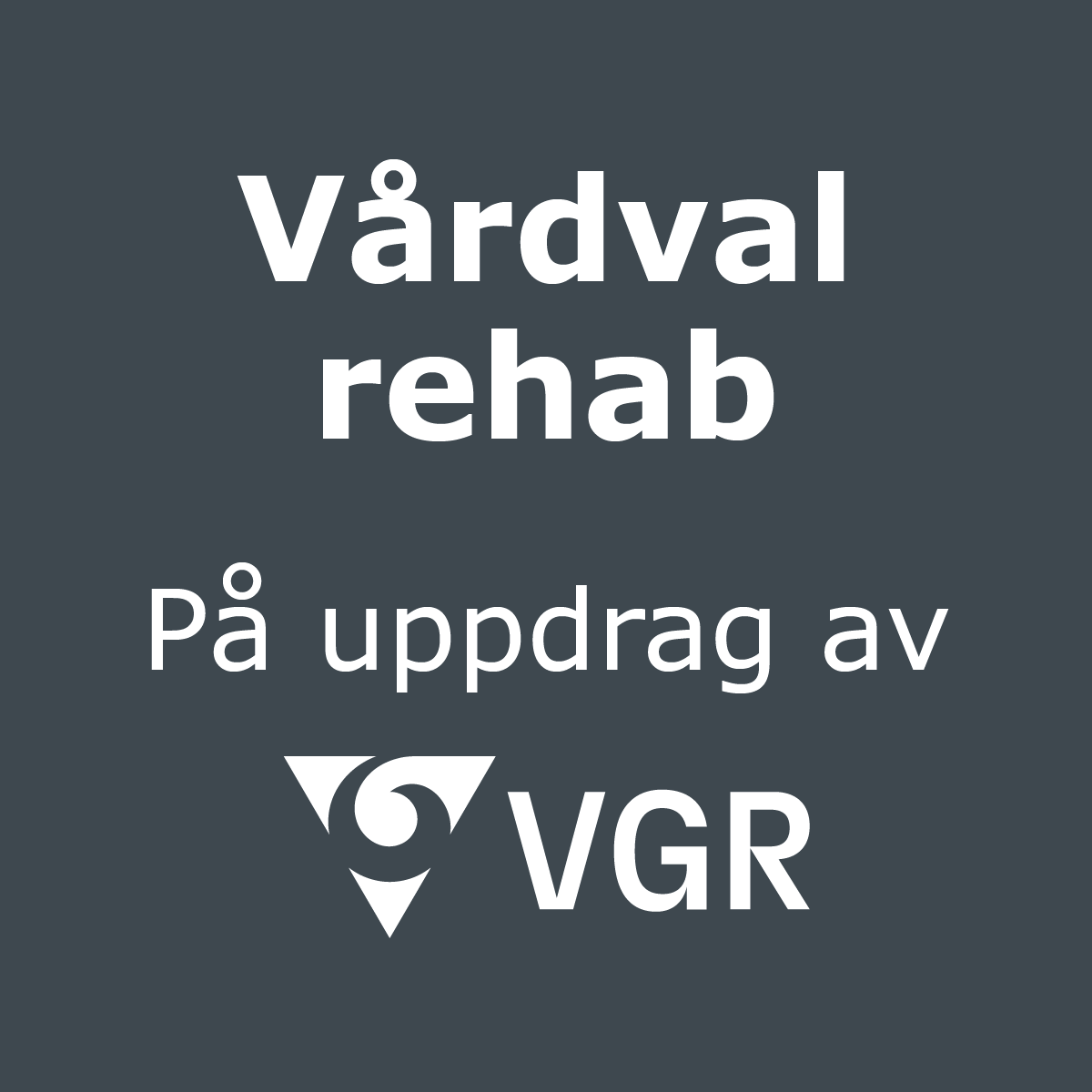Vårdval Rehab logotyp